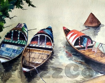 Boats | Art Print