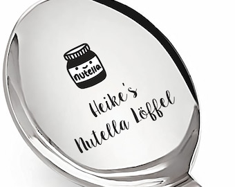 Nutella-Suppenlöffel Geschenk für Vater, Mutter, Familie und Freunde zu allen Gelegenheiten, Praktisches Geschenk, um jeden Tag an Sie zu denken