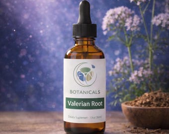 Valerian Root Tincture, Herbal Extract (1 fl oz)