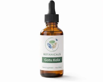 Gotu Kola Tincture, Herbal Extract (1 fl oz)