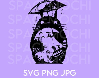Toto Anime SVG: Cricut Silhouette File (Digital Download)