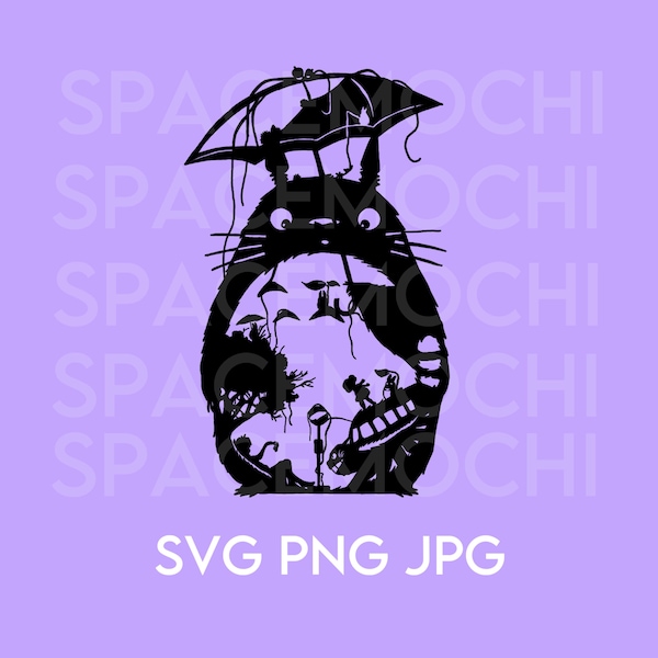 Toto Anime SVG: Cricut Silhouette File (Digital Download)