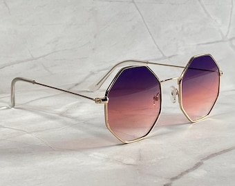 DESIGN - Occhiali Da Sole Rotondi Con Lenti E Montatura Kaki - Foto 4