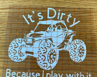 It's Dirty Cause I Play With It Mesh Bag - Universal UTV/Marine Utility Bag