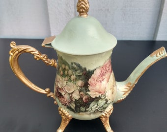 Decorative handcrafted teapot