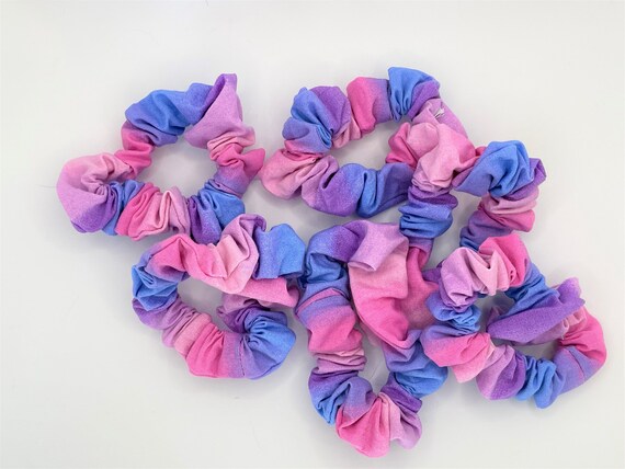 Set of Purple and Pink Headbands and Scrunchies... Purple Satin Headband & Scrunchie Set - Etsy main image 2