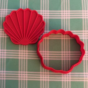 Sunrise Sea Shell Cookie Cutter + Stamp