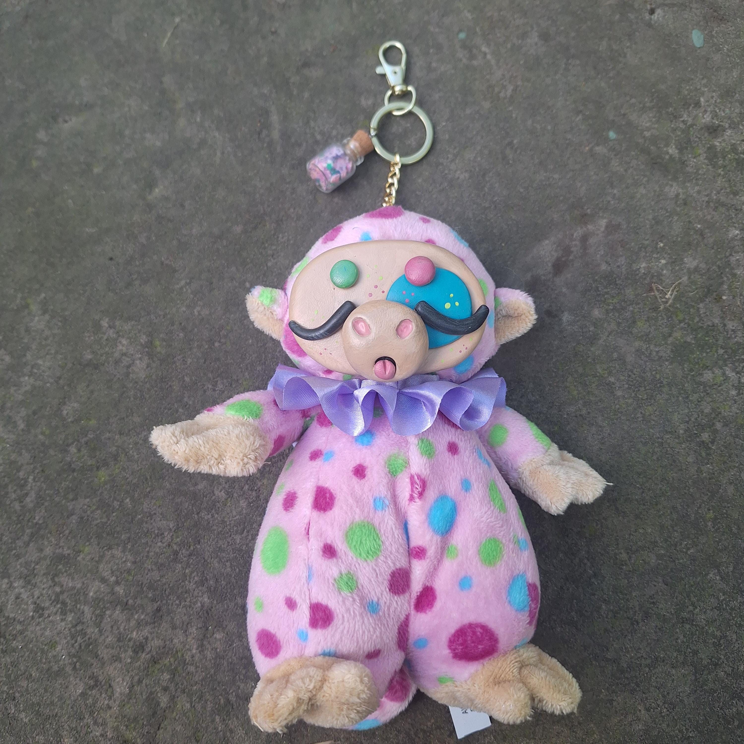 RESTOCKED) Select Each One! Sleepy Keychains, Clayfaceplush