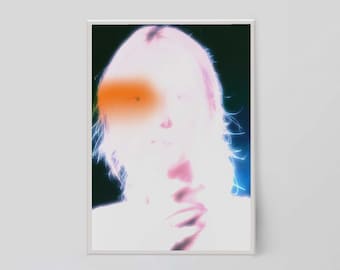 Aura Gradient Print: Spiritual Angel Numbers Wall Art