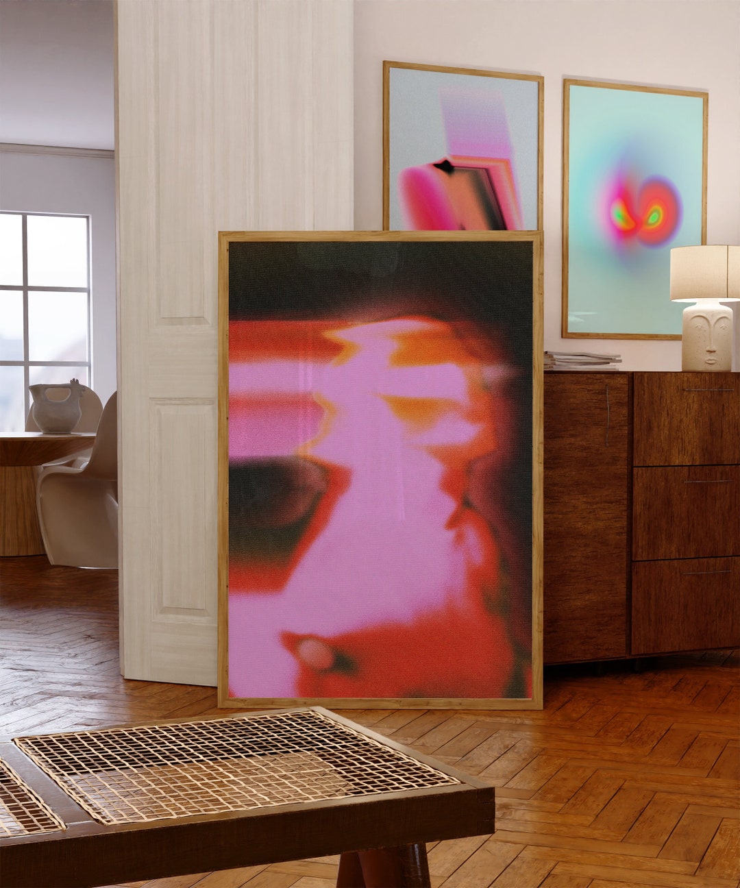 Psychedelic Art Print, Trippy Art Print by Songs and the Spirits ...