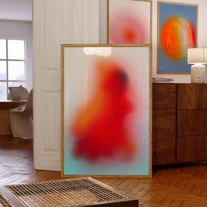 Psychedelic Aura Art Print: 70s Soul Poster (Digital Download