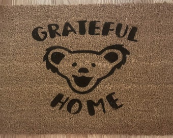 Grateful Dead Bear Willkommen Matte