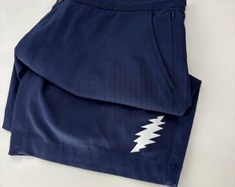 Grateful Dead Lightning Bolt Jachs New York Golf Shorts (38")