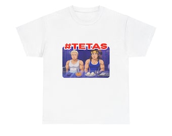 Anime Graphic Tee | Paco Amoroso und Catriel Tee | Unisex Shirt #Tetas Konzert, schweres Baumwoll-Oberteil, Musikfestival-Bekleidung