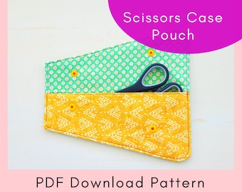 Scissors Pouch Printable Sewing Pattern And Tutorial - PDF Download