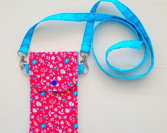 Cell Phone Bag Printable Sewing Pattern and Tutorial PDF