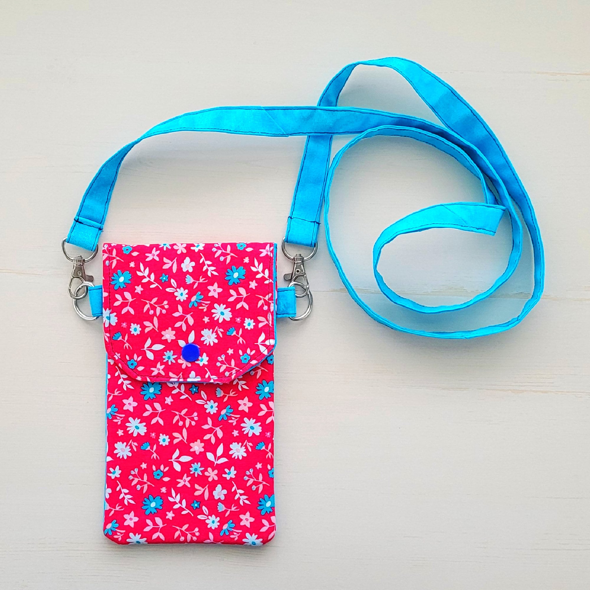 Cell Phone Bag Printable Sewing Pattern and Tutorial - PDF Download - Etsy