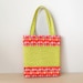 Reversible Library Tote Bag With Pocket Printable Sewing Tutorial - PDF ...