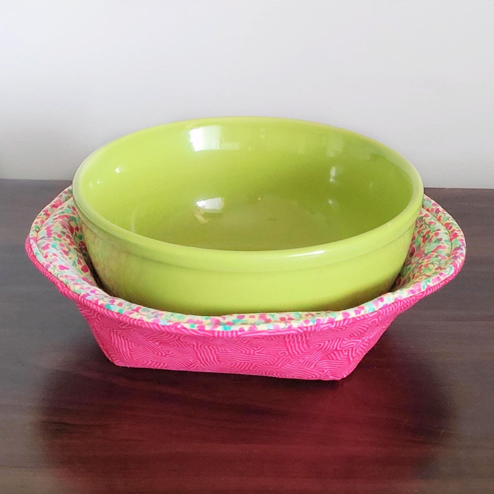 Round Bowl Cozy Printable Sewing Pattern and Tutorial - PDF Download ...