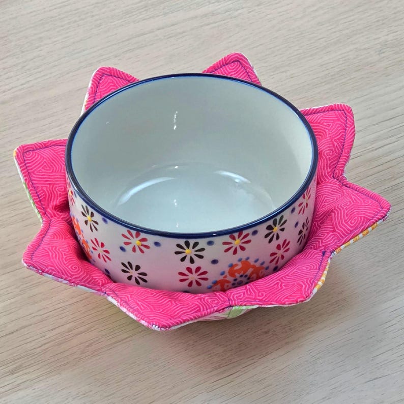 Flower Bowl Cozy Pattern Digital.