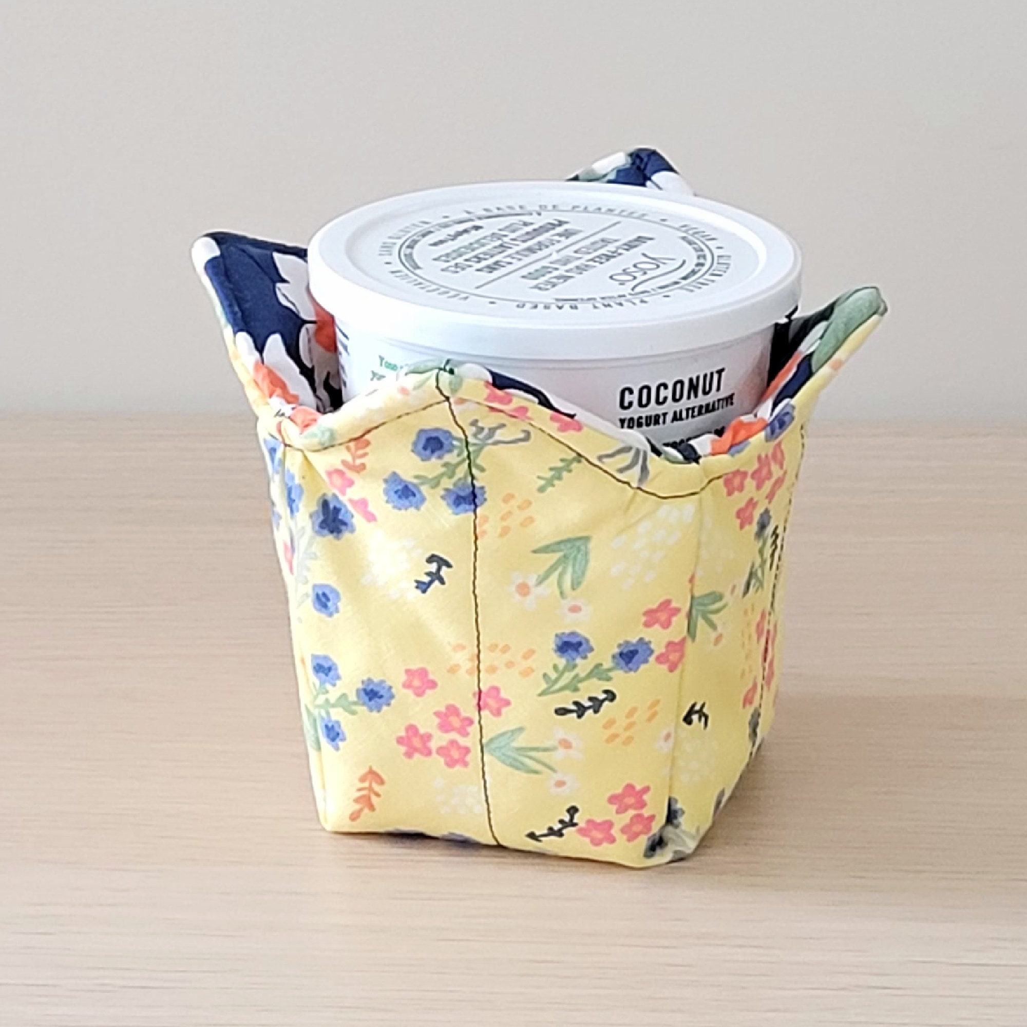 Reversible pint size ice cream cozy printable sewing pattern etsy