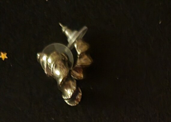 Silver Earrings  Vintage Earrings  Silver Hoops  … - image 2