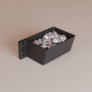 Rackmount Catch-All Organizer Bin - 1U