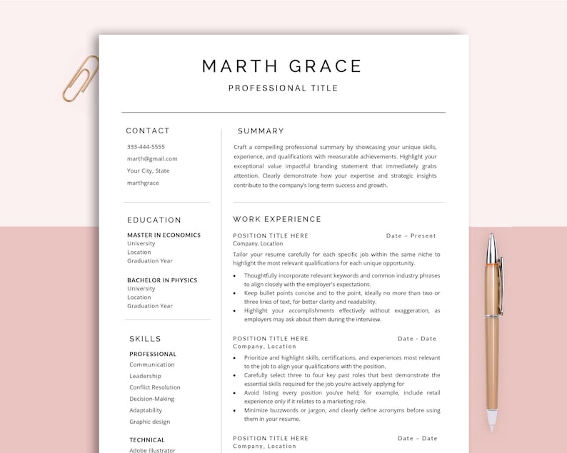 Professional Resume Writing Services