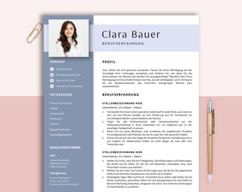 Bewerbungsvorlagen Word, Lebenslauf Muster 2025 Bewerbung, Lebenslauf Vorlage, Apple Pages, Lebenslauf Deutsch Vorlagen für Job & Karriere