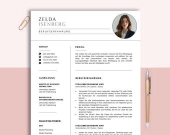 Bewerbungsvorlagen Deutsch Word, Lebenslauf muster 2025 Bewerbung, Lebenslauf Vorlage Apple Pages, Moderne Lebenslauf vorlage, Cover Letter