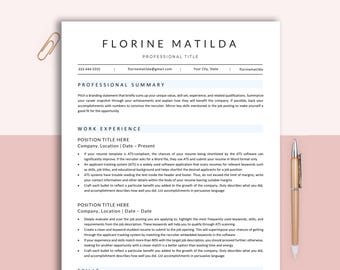 Sjabloon ATS-cv, sollicitatiebrief, referenties (directe download)