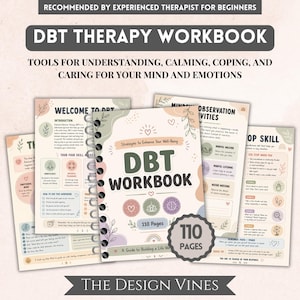 Manuale DBT, Fogli di lavoro DBT, Guida rapida alle abilità DBT, Regolazione delle emozioni, Tolleranza al disagio, Efficacia interpersonale, Strumenti di mindfulness