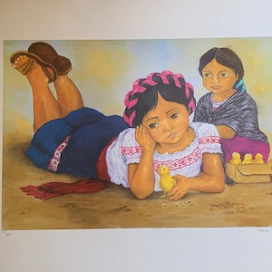Mädchen - Mexikanische Kunst