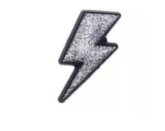 lightning bolt croc charm