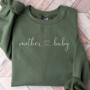 Mother Baby Unit Sweatshirt Mother baby Shirt Newborn Nursery Nurse Postpartum Nurse Mother Baby Nurse Crewneck Sweater RN Gift Future Nurse