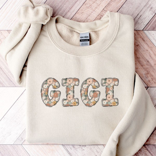 Gigi Sweatshirt Gigi Crewneck New Gigi Gifts Grandmother Gifts Gigi Sweater Mothers Day Gift Promoted to Gigi Gift from Grandkids