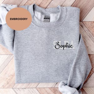Personalized SLPA Embroidered Sweatshirt Speech Language Pathologist Assistant Sweater SLPA Gifts Embroidery Custom Speech Therapist Gift