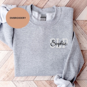 Personalized SLP Embroidered Sweatshirt Speech Language Pathologist Sweater SLP Gifts Embroidery Speech Therapist Gift Custom Speech Therapy