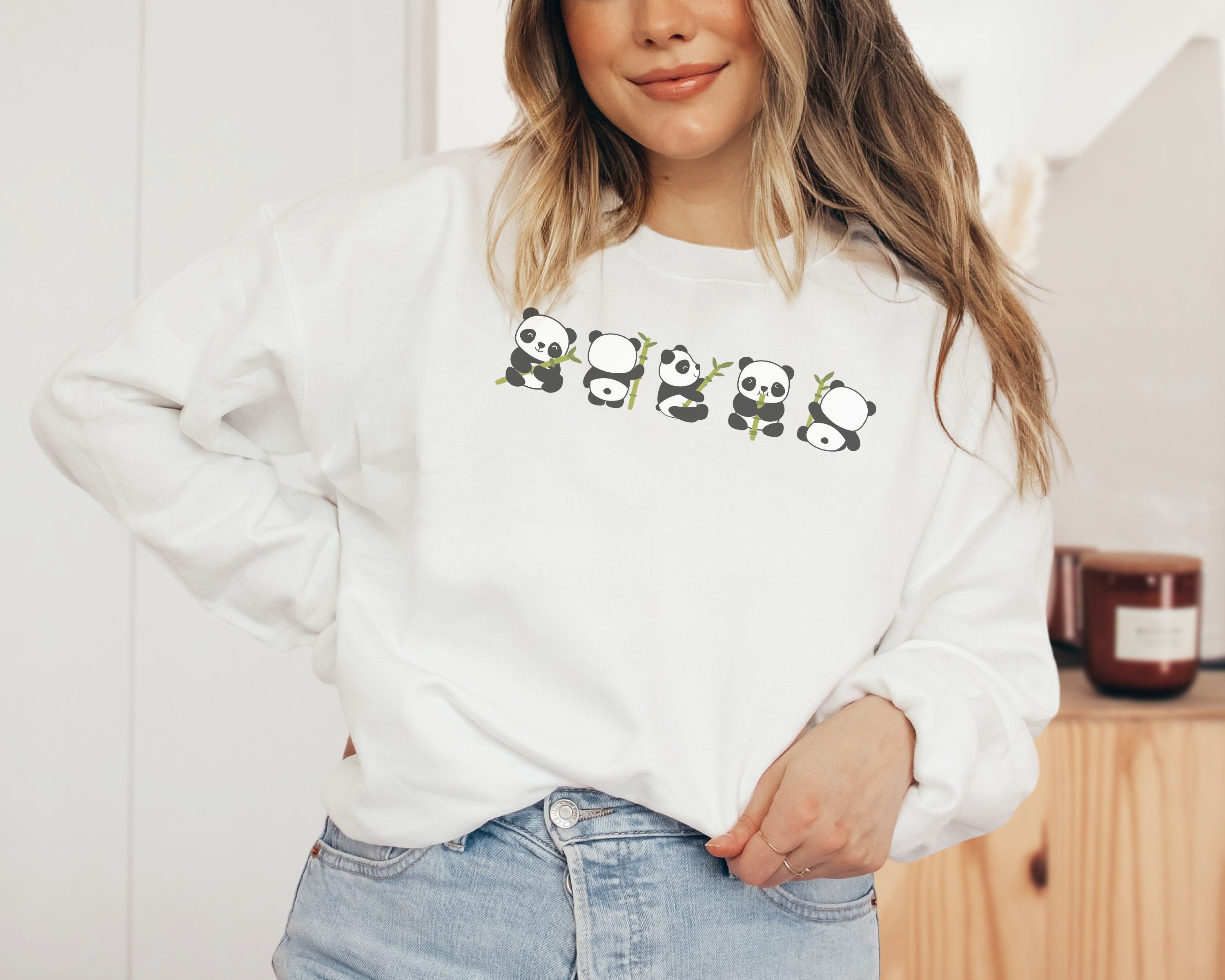 Panda Sweater - Etsy