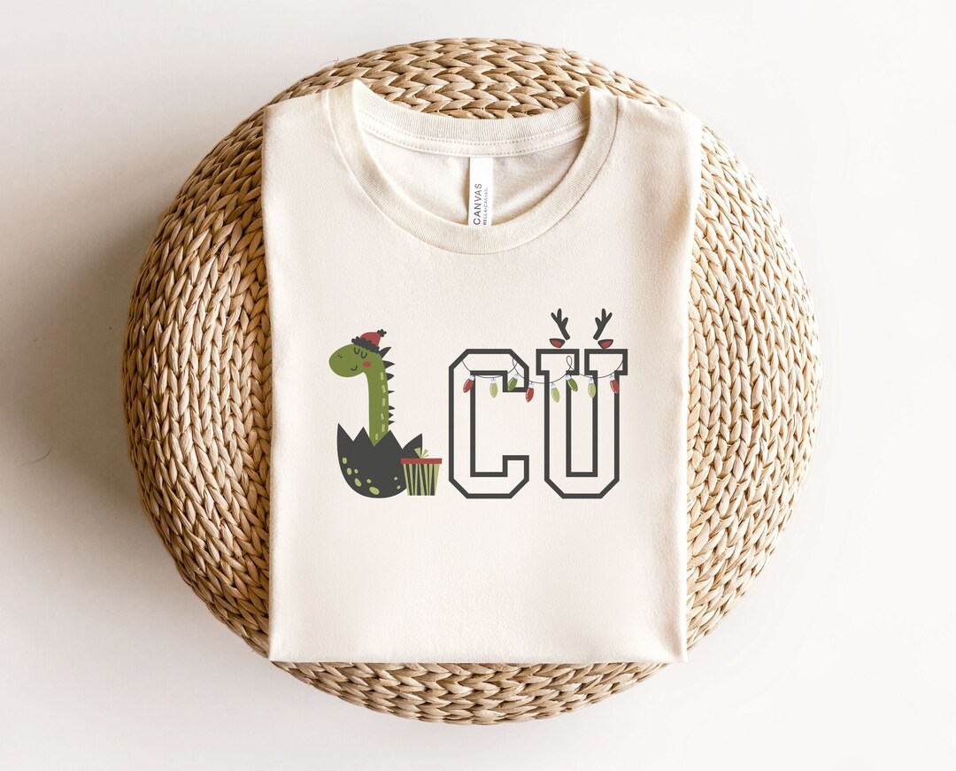 Christmas ICU Shirts Intensive Care Nurse Shirt ICU Nurse Shirt