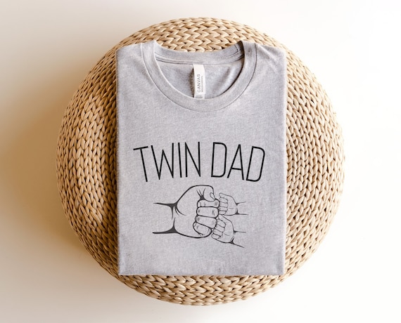 Twin Dad Shirt Future Dad Gift Expecting Dad Gift Twin Dad Gift Expecting Twins Twin Daddy Twin Dad Tshirt Dad of Twins Fathers Day Gifts