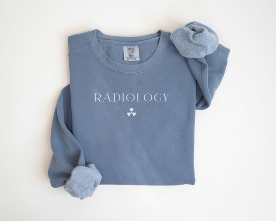 Radiology Sweatshirt Comfort Colors® Radiology Technologist Sweater Xray Tech Gifts Radiology Technician Crewneck Graduation Gift Rad Tech