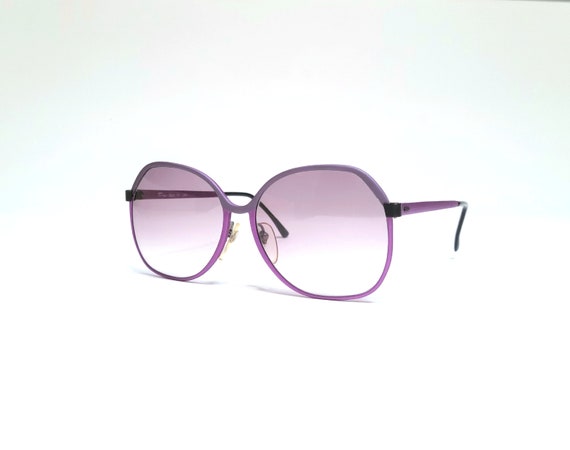 Vintage Tura 1980's Oversized Two-Tone Lavender S… - image 2