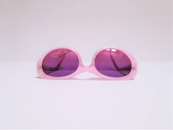 Vintage Lulu Guinness by Tura Translucent Pale Pi… - image 9