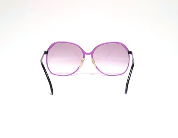 Vintage Tura 1980's Oversized Two-Tone Lavender S… - image 6