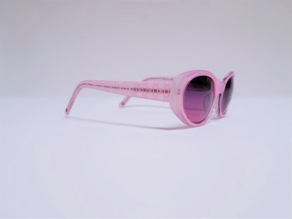 Vintage Lulu Guinness by Tura Translucent Pale Pi… - image 6