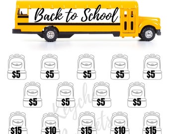 Back to School Savings Tracker