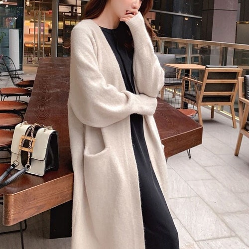 long cardigan elegant