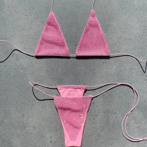Celeste bikini bottoms - Baby pink