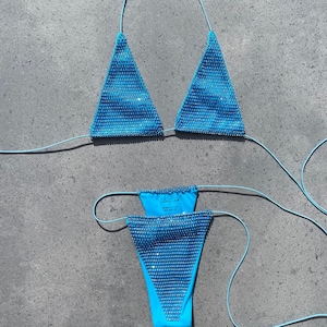 Celeste bikini bottoms - Blue